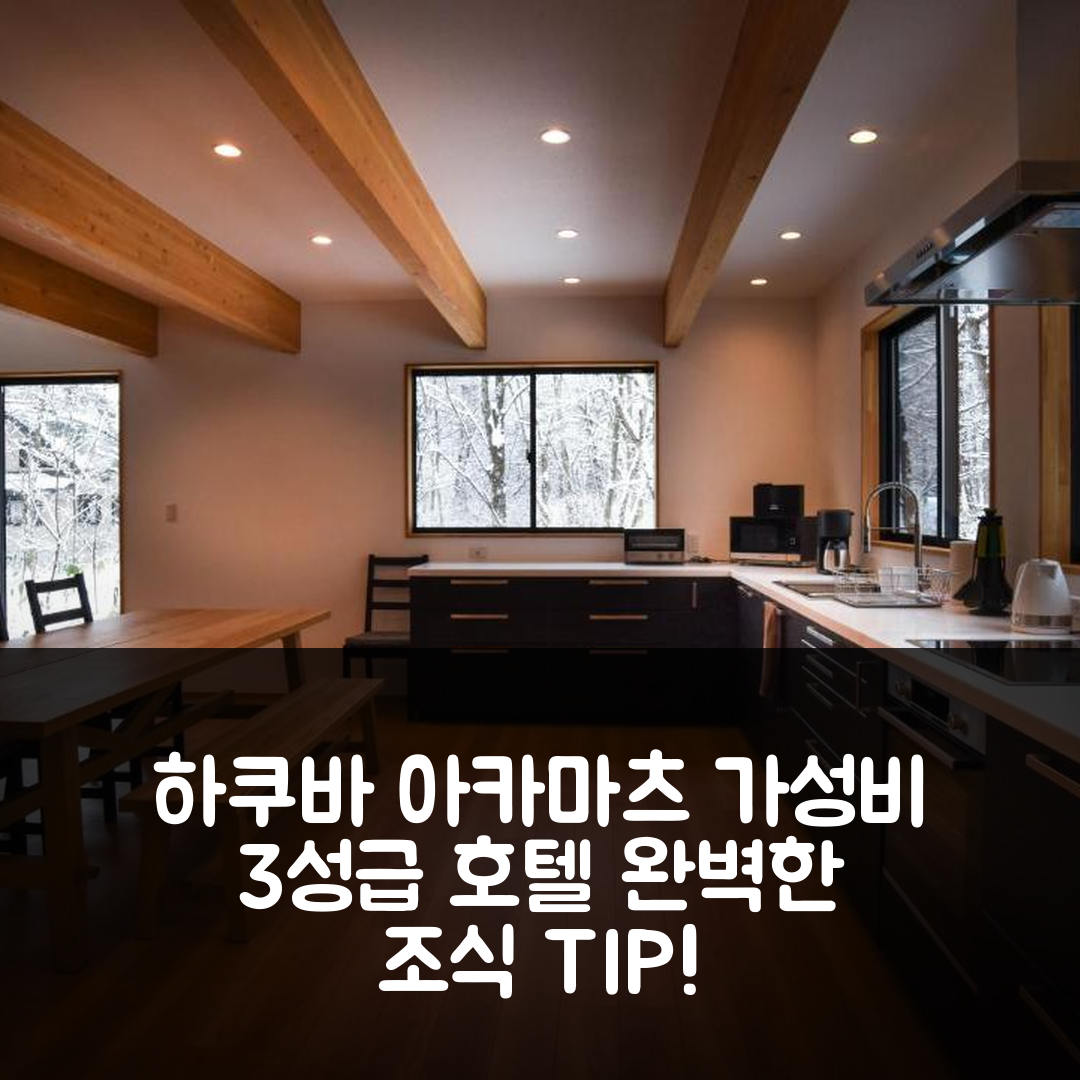 하쿠바 숙소 여행 호텔 추천 아카마츠 하우스 | 가성비 좋은 3성급 위치와 조식 완벽한 휴식 5가지 팁