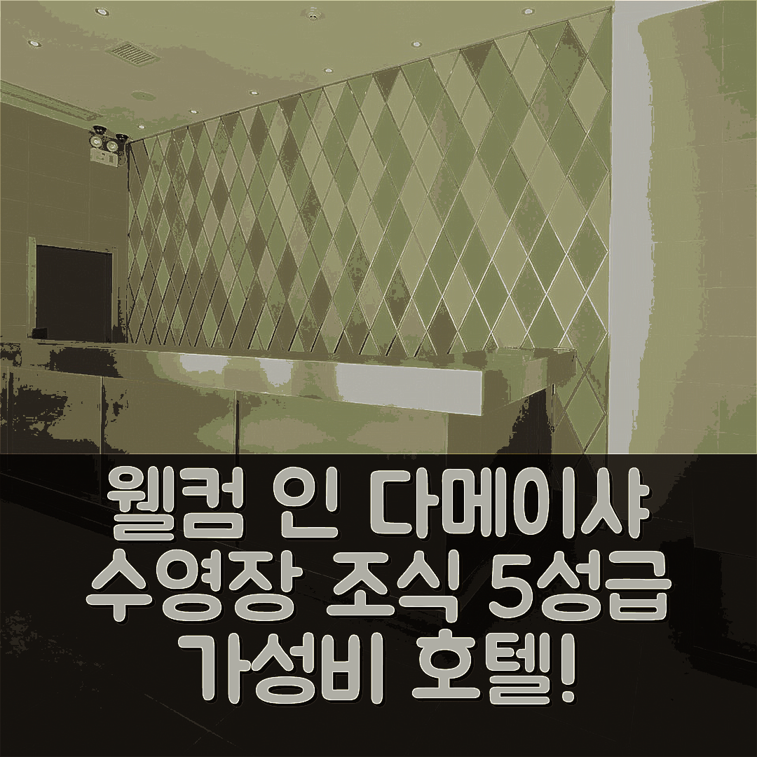 선전 숙소 여행 호텔 추천 웰컴 인 다메이샤 브랜치 | 수영장과 조식이 매력적인 5성급 가성비 호텔 7가지 이유