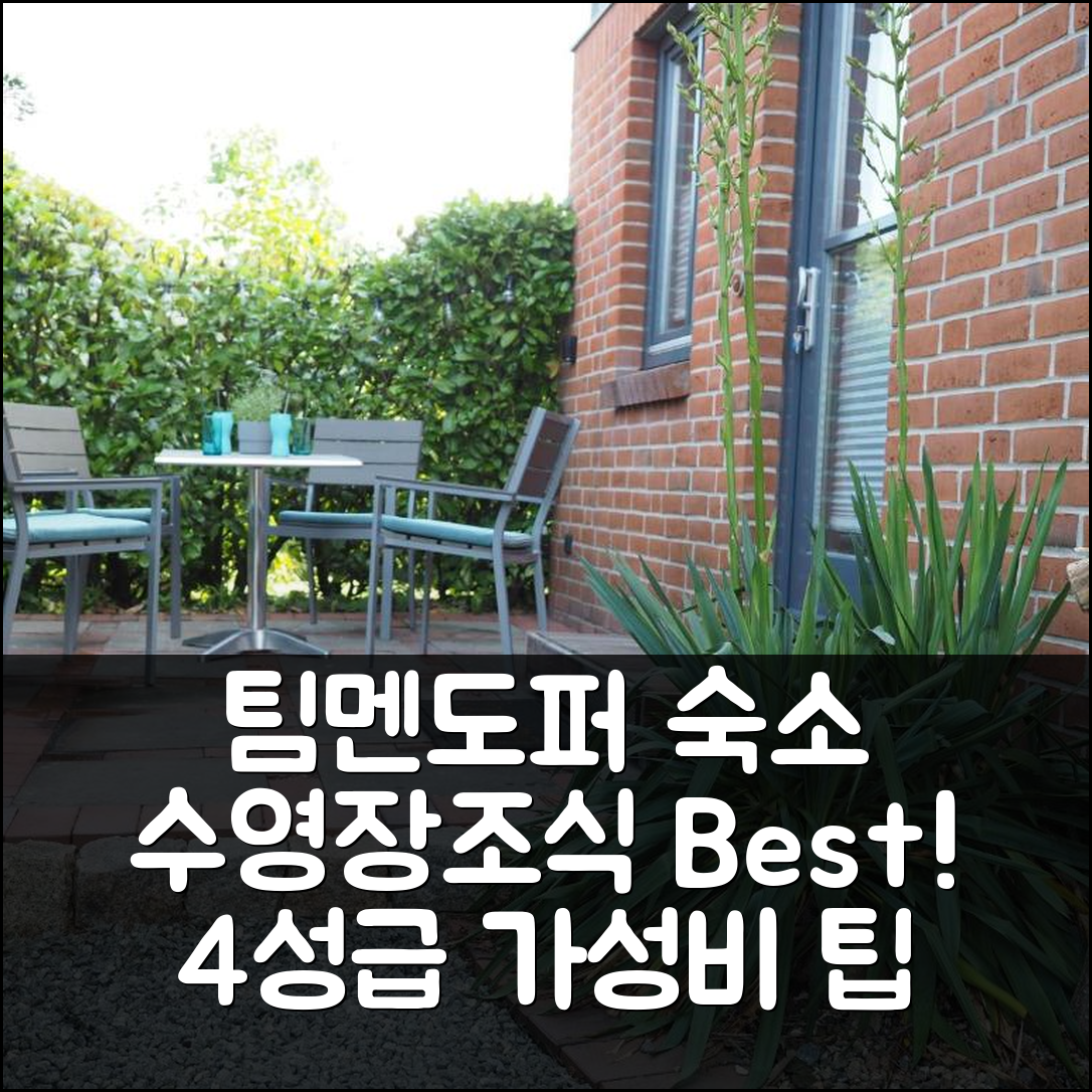 팀멘도퍼 스트란드 숙소 여행 호텔 추천 팀멘스트란드 | 수영장과 조식이 뛰어난 4성급 가성비 6가지 팁