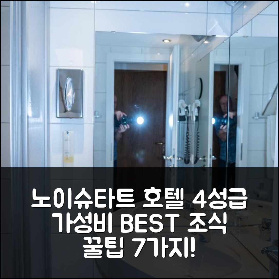 노이슈타트 안 데어 오를라 숙소 여행 호텔 추천 링호텔 슐로스베르크 | 4성급 가격과 조식이 뛰어난 가성비 7가지 팁