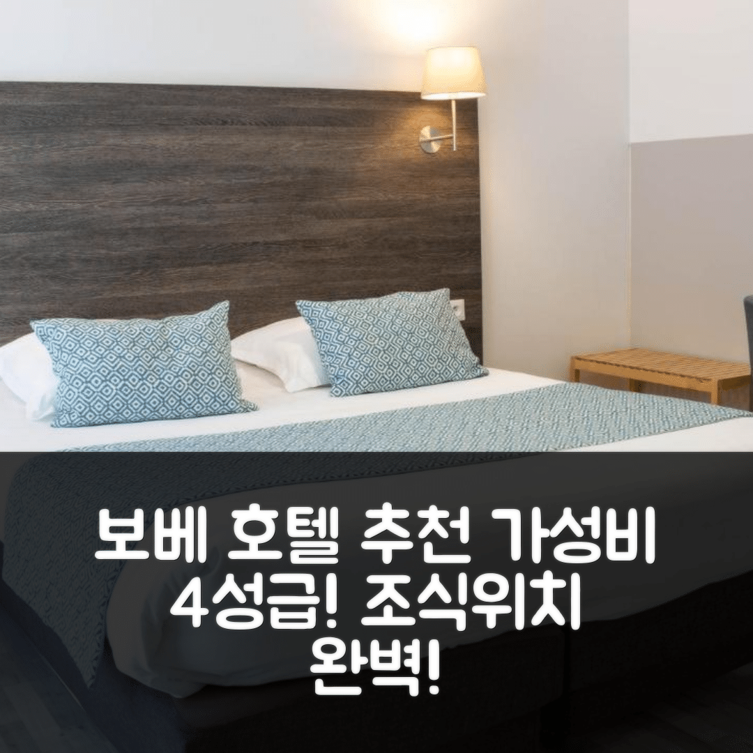 보베 숙소 여행 호텔 추천 드 라 카테드랄 호텔 | 가성비 좋은 4성급 조식과 위치 정보 7가지