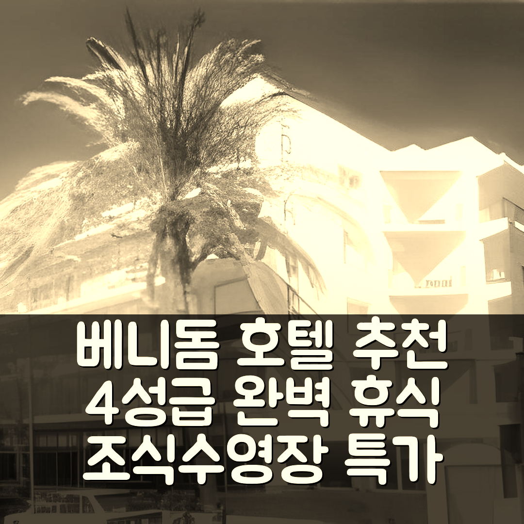 베니돔 숙소 여행 호텔 추천 로스 알라모스 호텔 | 4성급 조식과 수영장으로 완벽한 휴식지 5가지